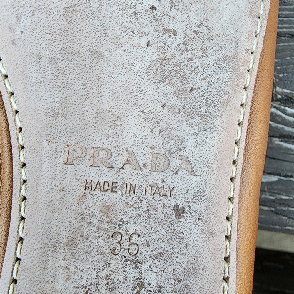 Prada multi colored studded driving shoes Prada Size 36 US 6 made in Italy ๐ฎ๐น - Picture 7 of 7